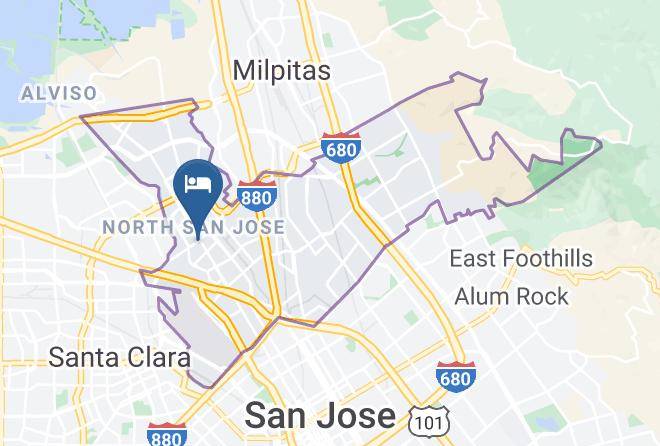 Santa Clara - Homewood Suites By Hilton San Jose Airport Silicon Valley Maps