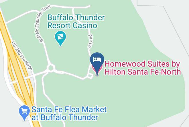 Santa Fe - Homewood Suites By Hilton Santa Fe North Maps