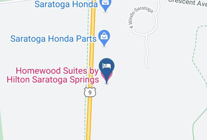 Saratoga - Homewood Suites By Hilton Saratoga Springs Maps