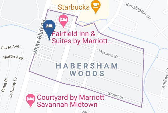 Chatham - Homewood Suites By Hilton Savannah Maps