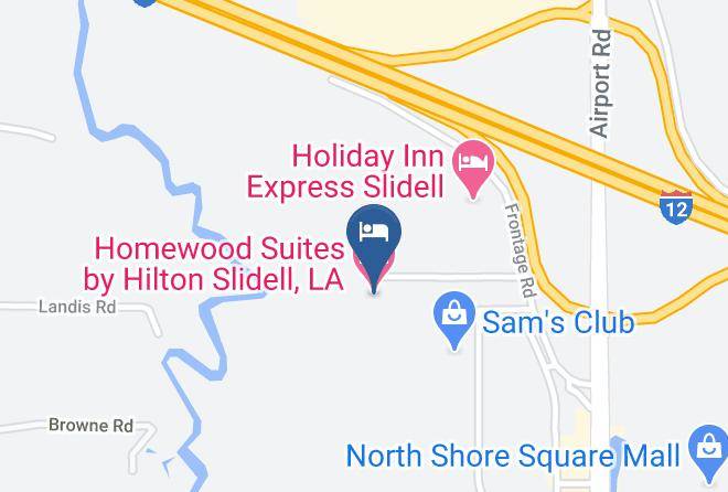 St Tammany Par - Homewood Suites By Hilton Slidell La Maps