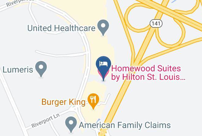 St Louis - Homewood Suites By Hilton St Louis Riverport Airport West Maps