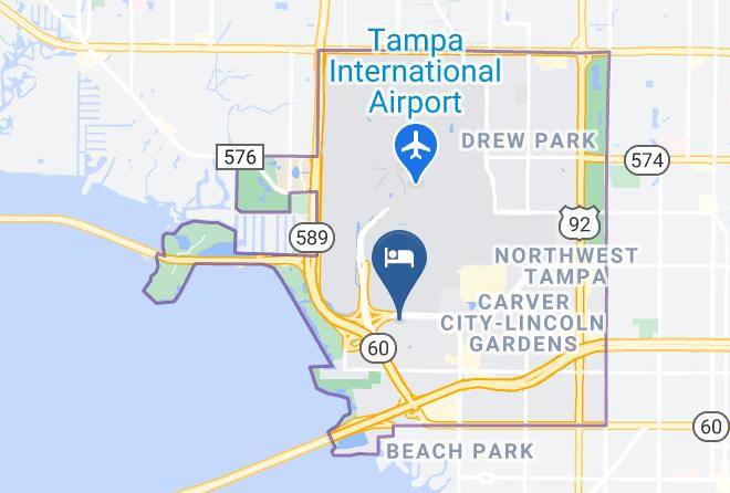 Homewood Suites By Hilton Tampa Airport Westshore Map