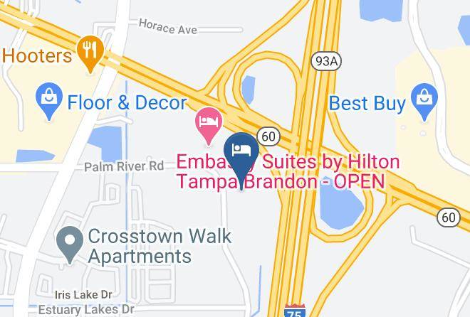 Hillsborough - Homewood Suites By Hilton Tampa Brandon Maps