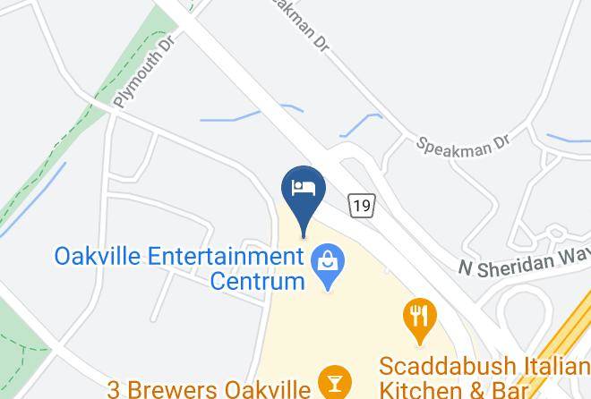 Halton - Homewood Suites By Hilton Toronto Oakville Maps