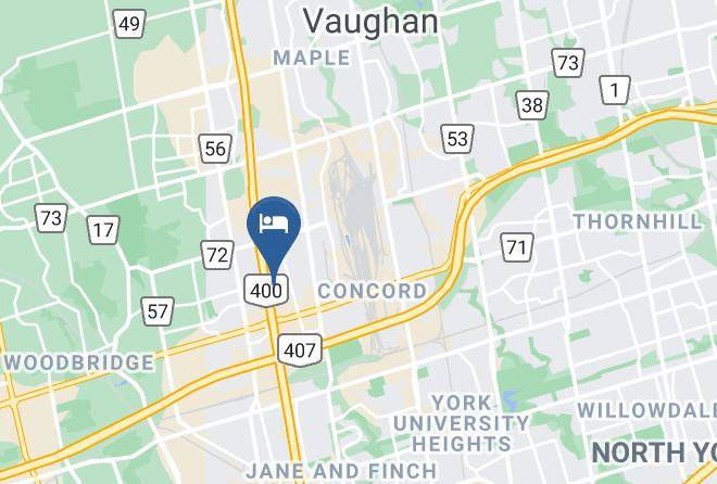 York - Homewood Suites By Hilton Toronto Vaughan Maps