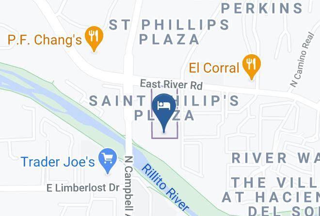 Pima - Homewood Suites By Hilton Tucson St Philip's Plaza University Maps