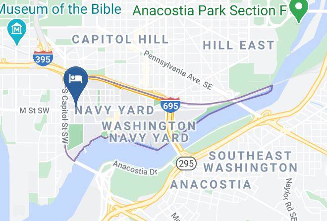 Homewood Suites By Hilton Washington Dc Capitol Navy Yard Map