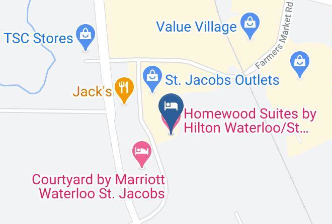 Waterloo - Homewood Suites By Hilton Waterloo St Jacobs Ontario Canada Maps