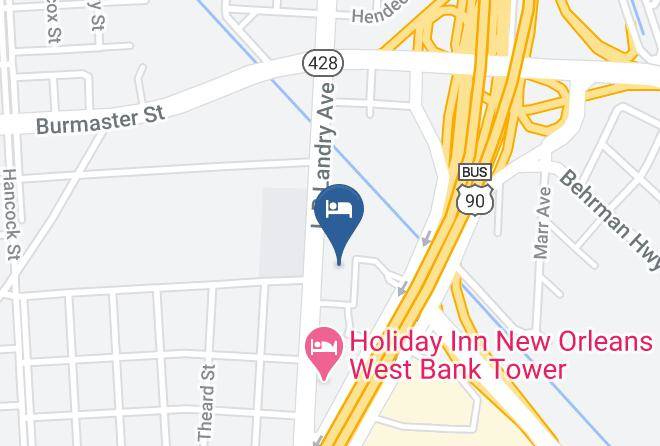 Jefferson Par - Homewood Suites By Hilton West Bank Gretna Maps