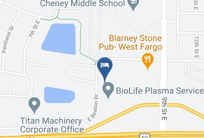 Cass - Homewood Suites By Hilton West Fargo Sanford Medical Center Area Maps