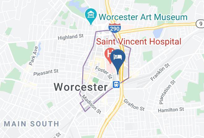Worcester - Homewood Suites By Hilton Worcester Maps