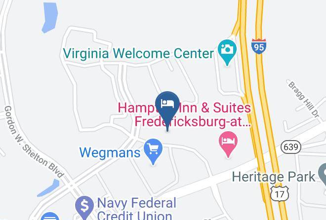 Fredericksburg City - Homewood Suites By Hilton Fredericksburg Maps