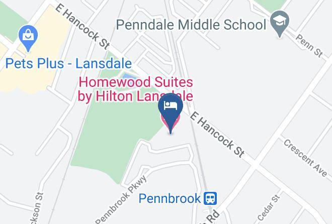 Montgomery - Homewood Suites By Hilton Lansdale Maps