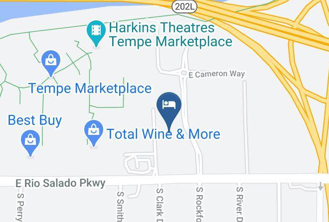 Maricopa - Homewood Suites By Hilton Phoenix Tempe ASU Area Maps