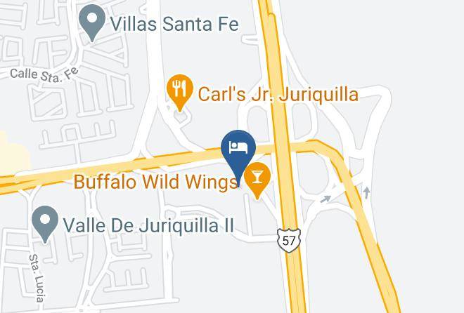 Santiago De Queretaro - Homewood Suites Queretaro Maps