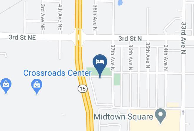 Stearns - Hampton Inn & Suites St Cloud Mn Maps