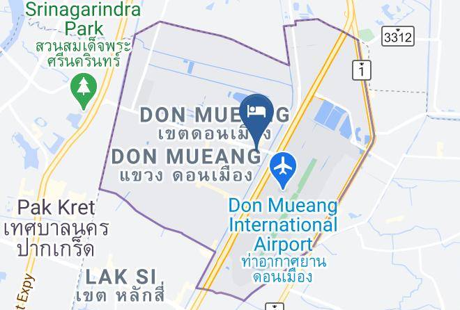 Don Mueang - Don Mueang Place Hotel Maps