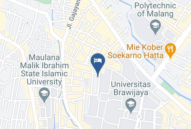 Kota Malang - Homey Homestay Syariah Maps