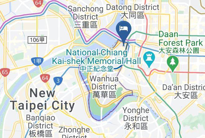Wanhua District Ximending - Hon Chou Hotel Maps