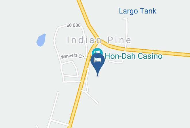 Navajo - Hon Dah Resort Hotel Maps