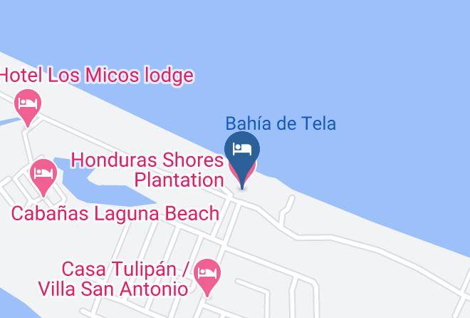 Tela - Honduras Shores Plantation Maps