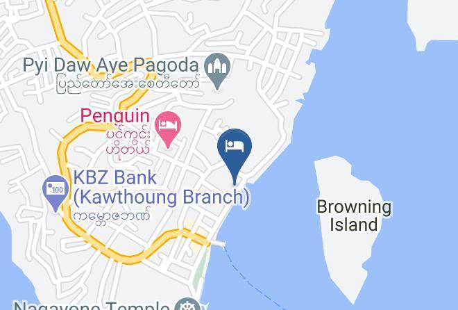 Kawthoung - Honey Bear Hotel Maps