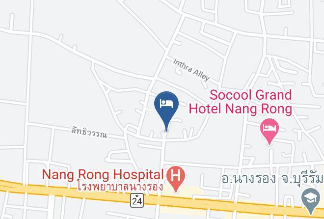 Amphoe Nang Rong - Honey Inn Maps