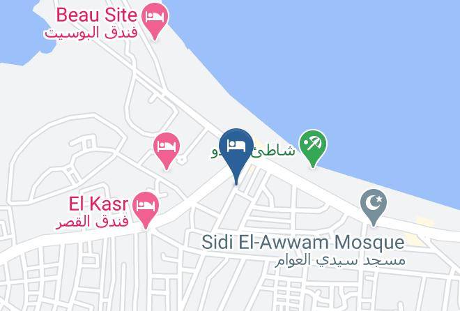 Marsa Matrouh - Honey Moon Hotel Maps