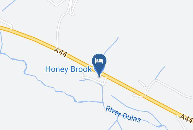 Powys - Honeybrook Holidays Maps