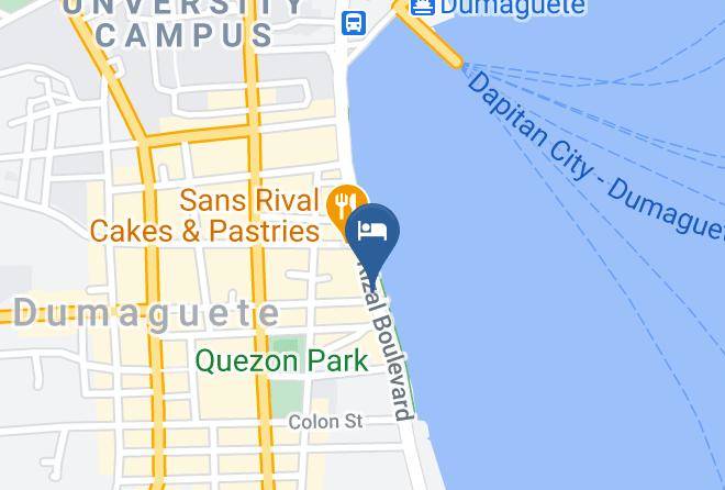 Negros Oriental - Honeycomb Tourist Inn Maps