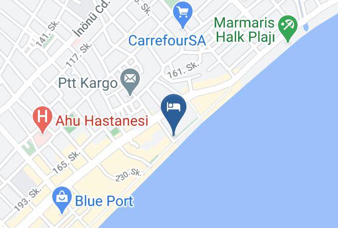 Marmaris - Honeymoon Hotel Maps