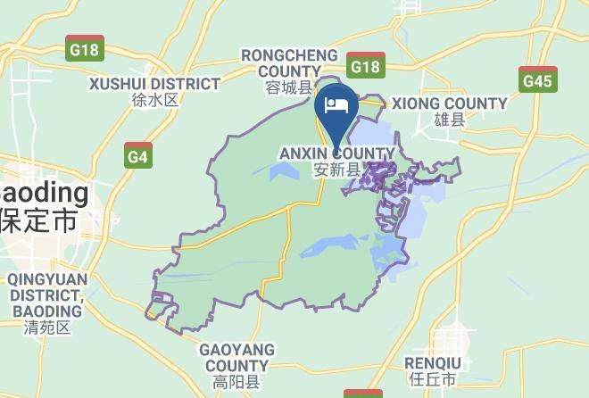 Baoding - Hong'ao Hotel Maps