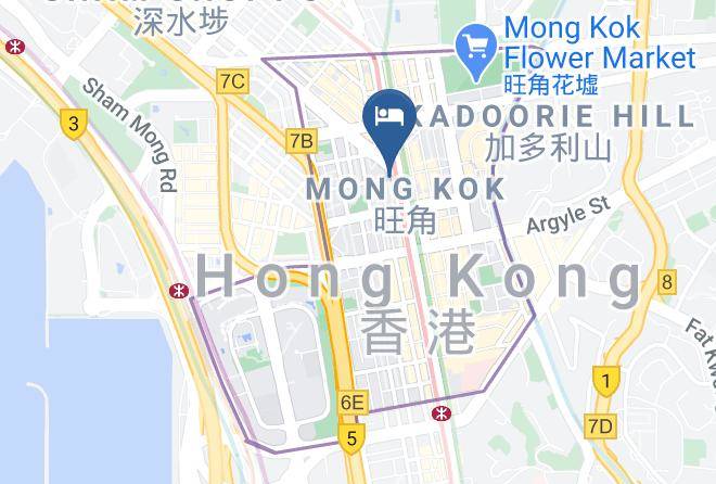 Kowloon - Hong Kong Holiday Hotel Maps