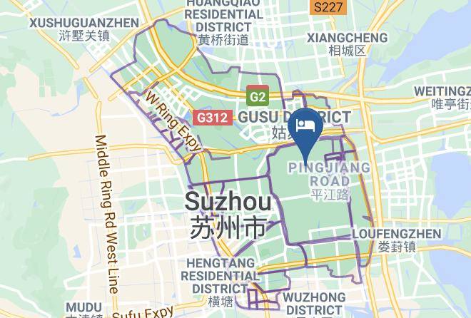 Suzhou - Hong Wen Hotel Maps