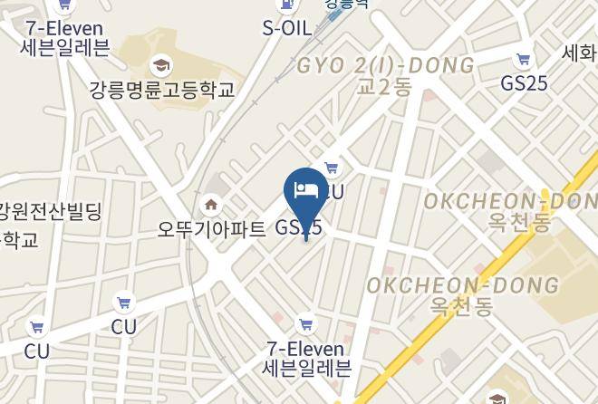 Gangneungsi - Hongc Hotel Gangneung Station Maps