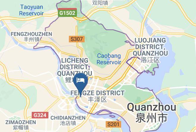 Quanzhou - Hongchang Hotel Maps