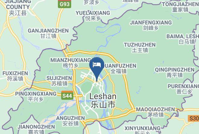 Leshan - Hongcheng Hotel Maps