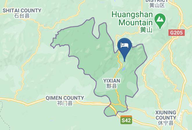 Huangshan - Hongcun Beautiful Time Hotel Maps