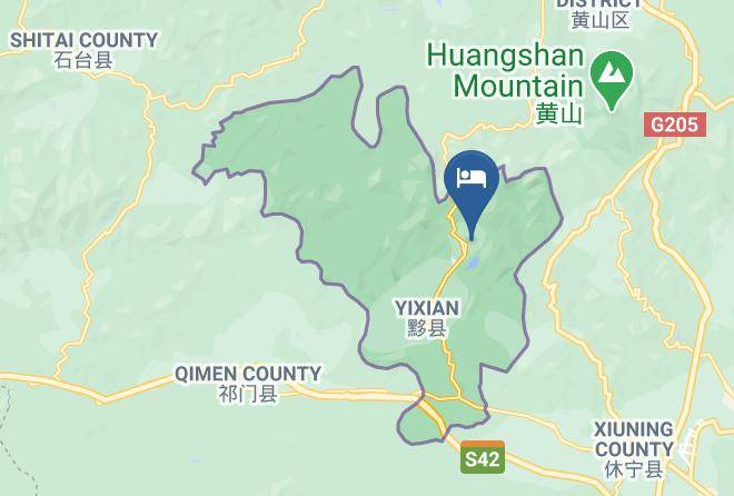 Huangshan - Hongcun Fanrenju Inn Maps