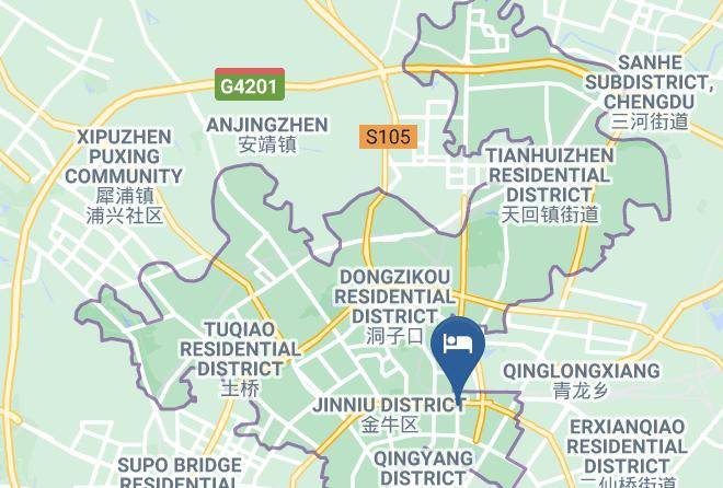 Chengdu - Hongda First Hotel Chengdu Maps