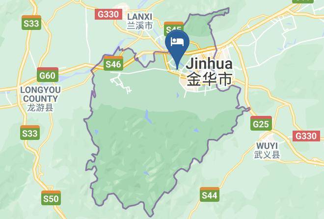 Jinhua - Hongding Fengshang Hotel Maps