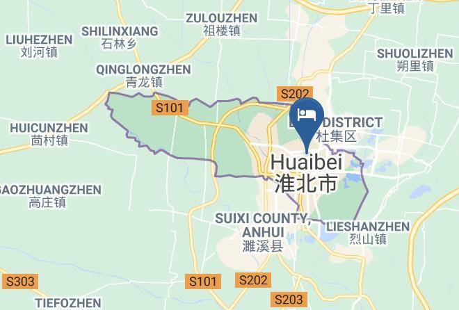 Huaibei - Hongdou Hotel Maps