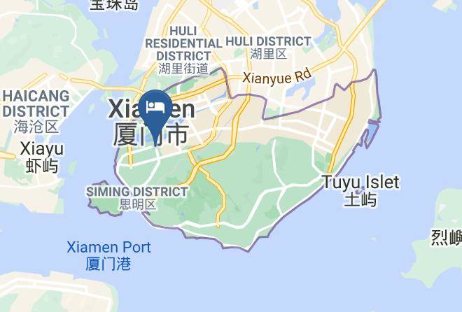 Xiamen - Hongdu Park Hotel Maps