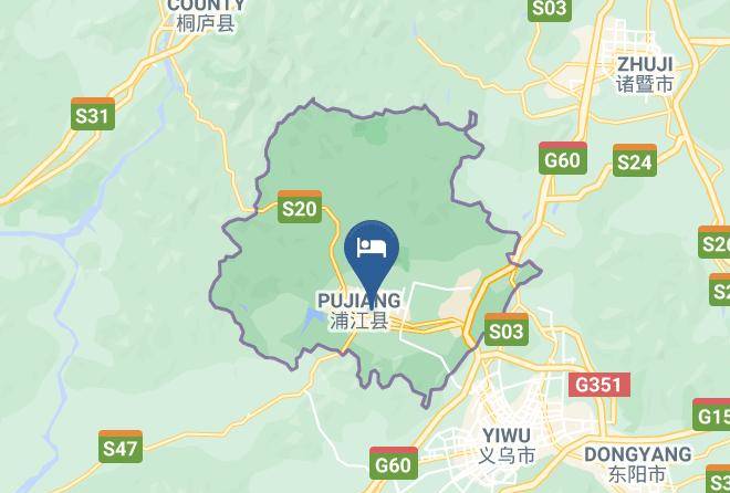 Jinhua - Hongfang Hotel Maps