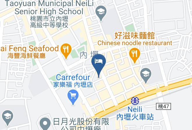 Zhongli District - Hongfu Elegant Business Hotel Maps