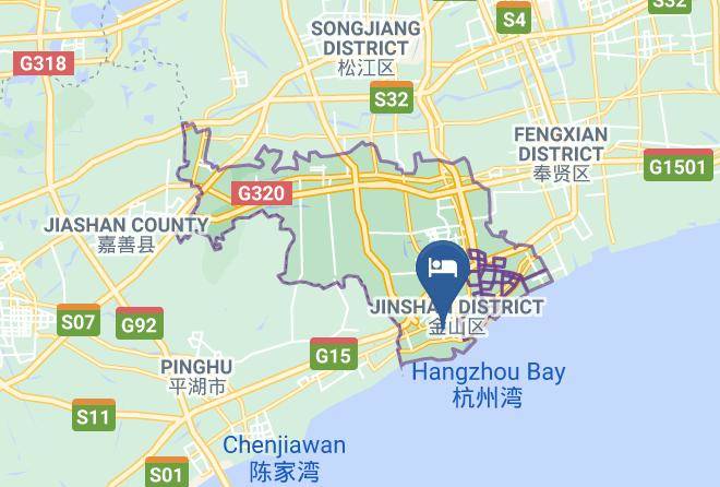 Jinshan District - Hongfu Hotel Maps