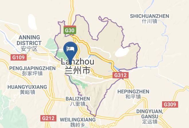 Lanzhou - Hongfuyuan Business Hotel Maps