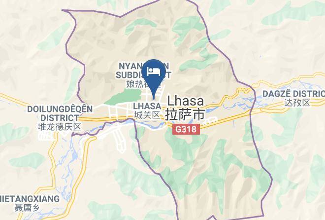 Lhasa - Honggang Yangshen Themed Hotel Maps