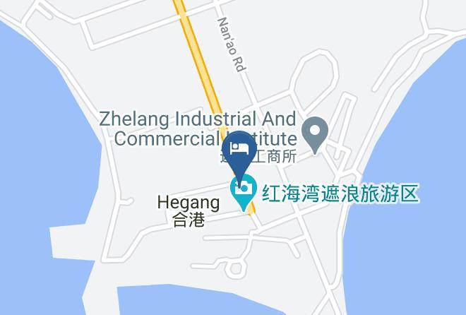 Shanwei - Honghaiwan Qintian Bandao Hotel Maps